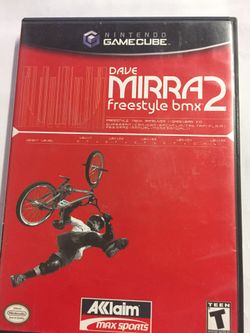 Nintendo GameCube Dave Mirrs 3 BMX freestyle