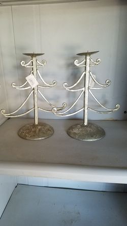 Candle holders metal