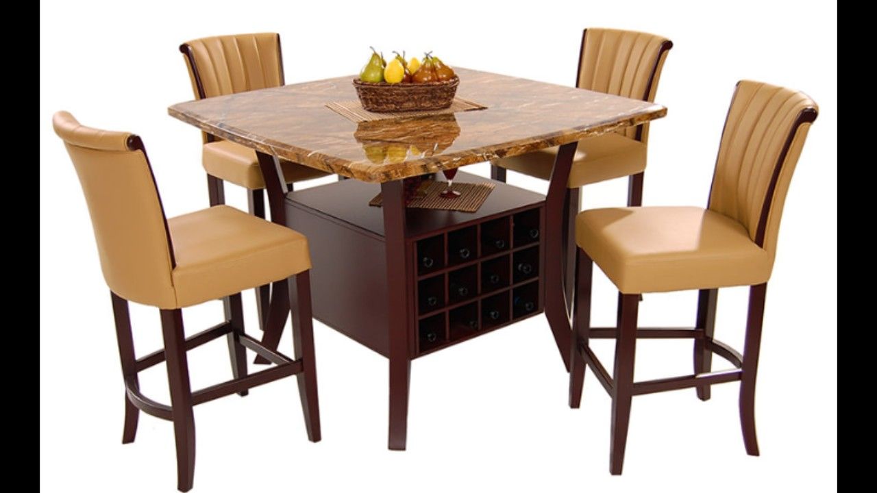 El Dorado Furniture 5 Piece High Dining Room Set Beautiful Set !!! for Sale in Boca Raton