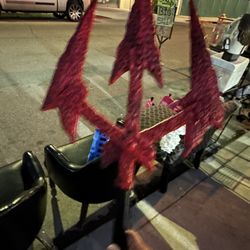 BLING DEVIL PITCHFORK - HALLOWEEN 15$ Like New