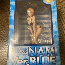 Portrait Of Pirates One Piece LIMITED EDITION Nami BLUE Excellent Figure Bikini