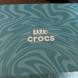 BARK Dog Crocs, Aqua
