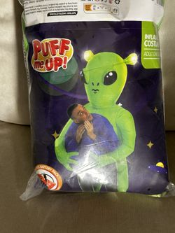 Inflatable alien costume
