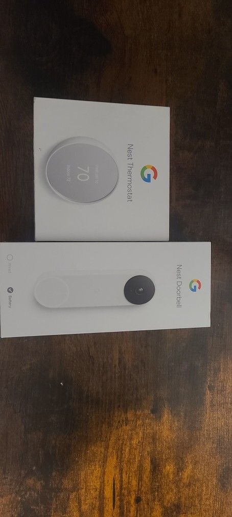 Google Nest Doorbell & Thermostat