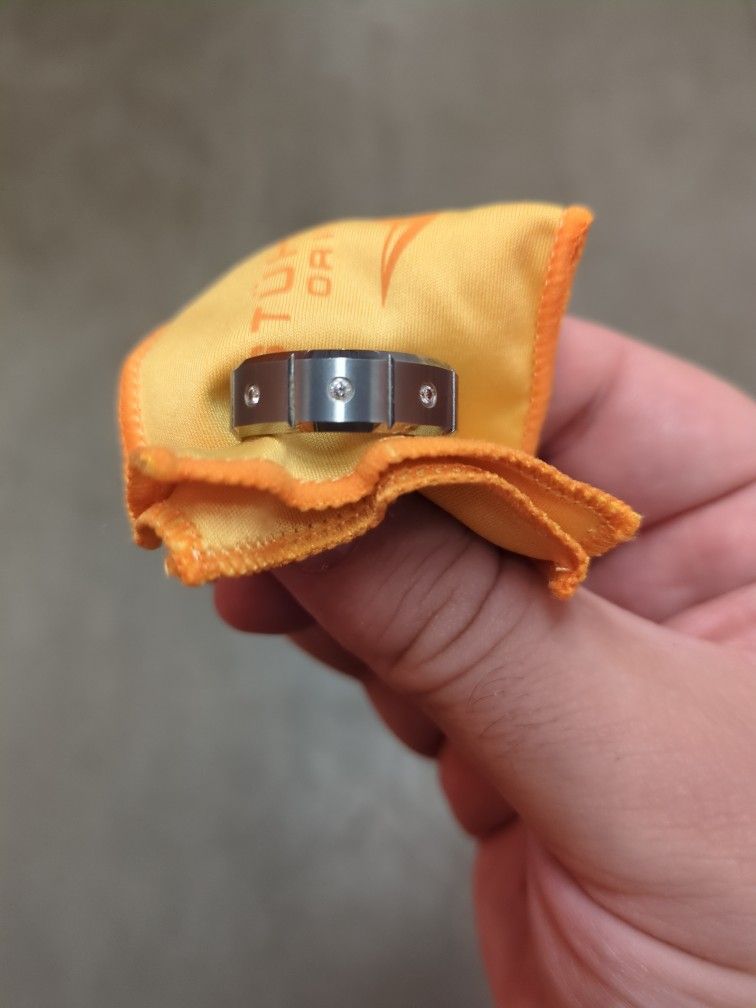 Triton/Tungsten Men's Diamond Wedding Ring