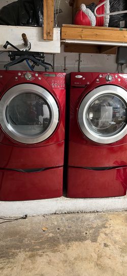 Washer and Dryer with drawers