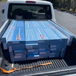 Brand new waterproof vinyl planks in box - Made In USA*