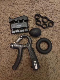 Roygra Grip Strength Trainer Set (5-Piece)