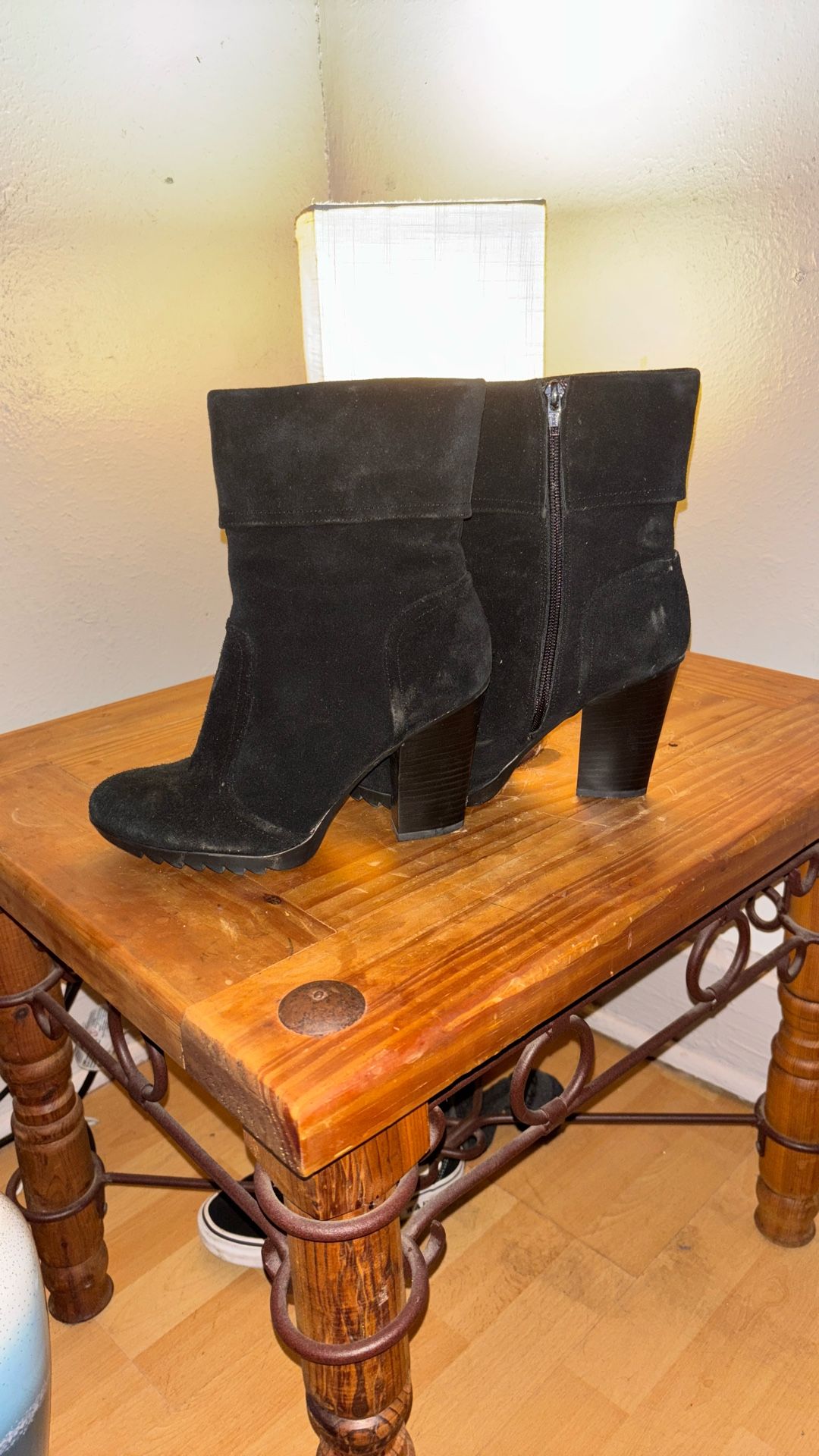 Suede - High Ankle Boots