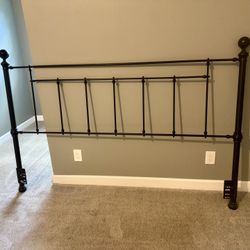 King Iron Headboard- Beautiful!