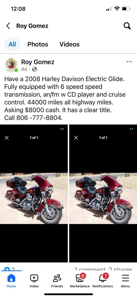 2008 Harley Davidson