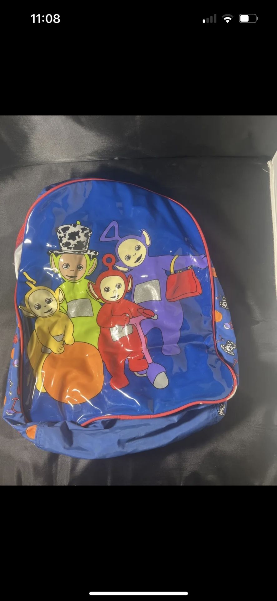 Vintage Teletubbies Bag 1999 Soft Clean RARE Kids Backpack