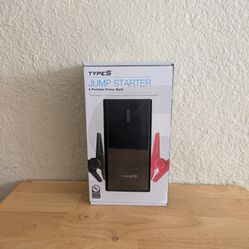 TYPES.  Jump Starter & Portable Power Bank 