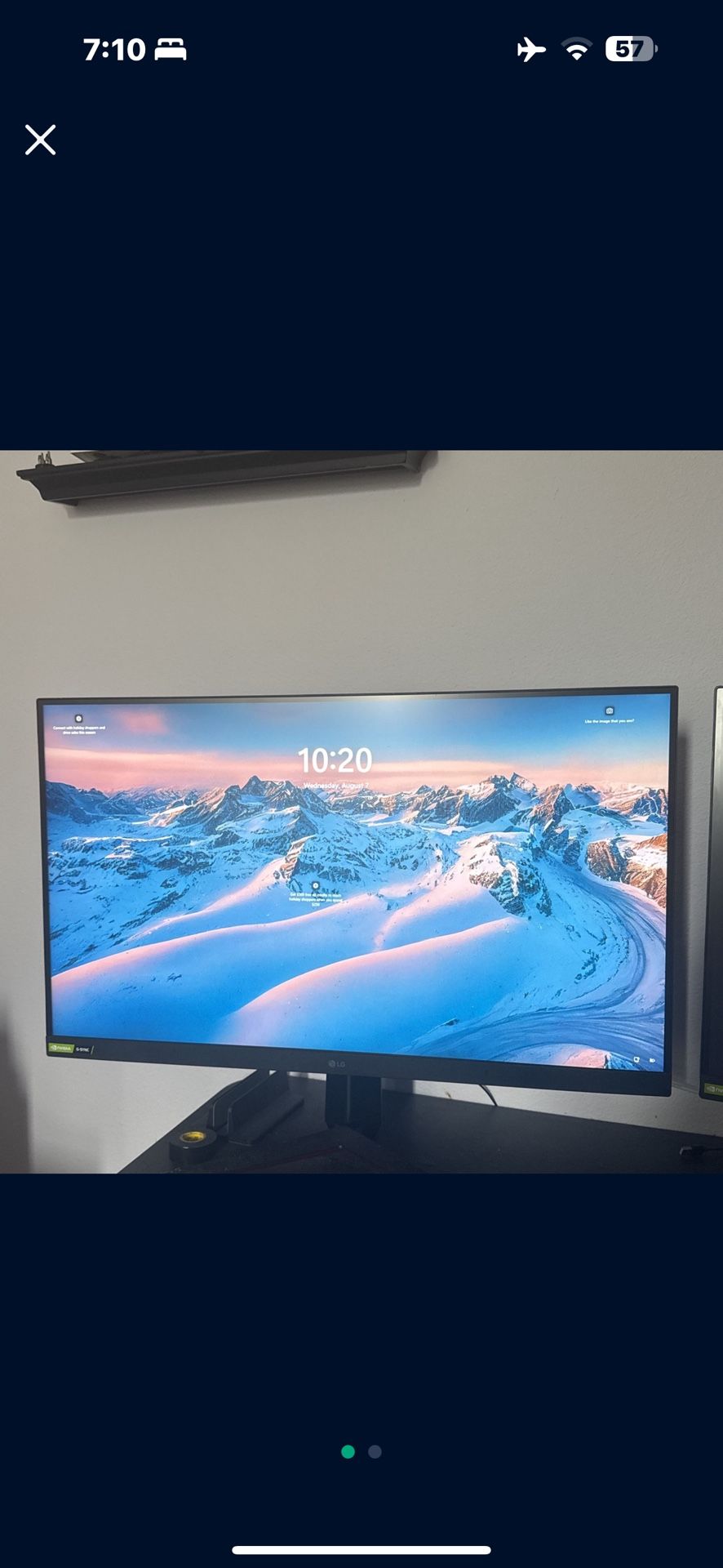 Gaming Monitor LG 32GP83B QHD 1MS. 165hz