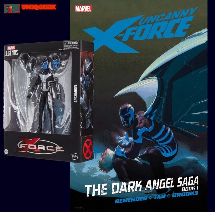 X-Men Marvel Legends X-Force Archangel Deluxe Figure