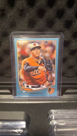 Manny Machado Rookie Blue Parallel