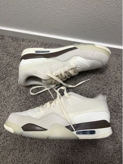 Sz 10 Jordan 4 RM Hemp Brown Beige white