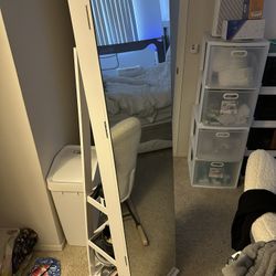 Vanity Storage Mirror 