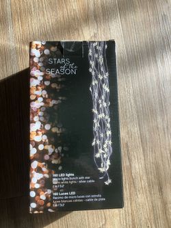 Stars of the Season 160 LED Star String Lights 