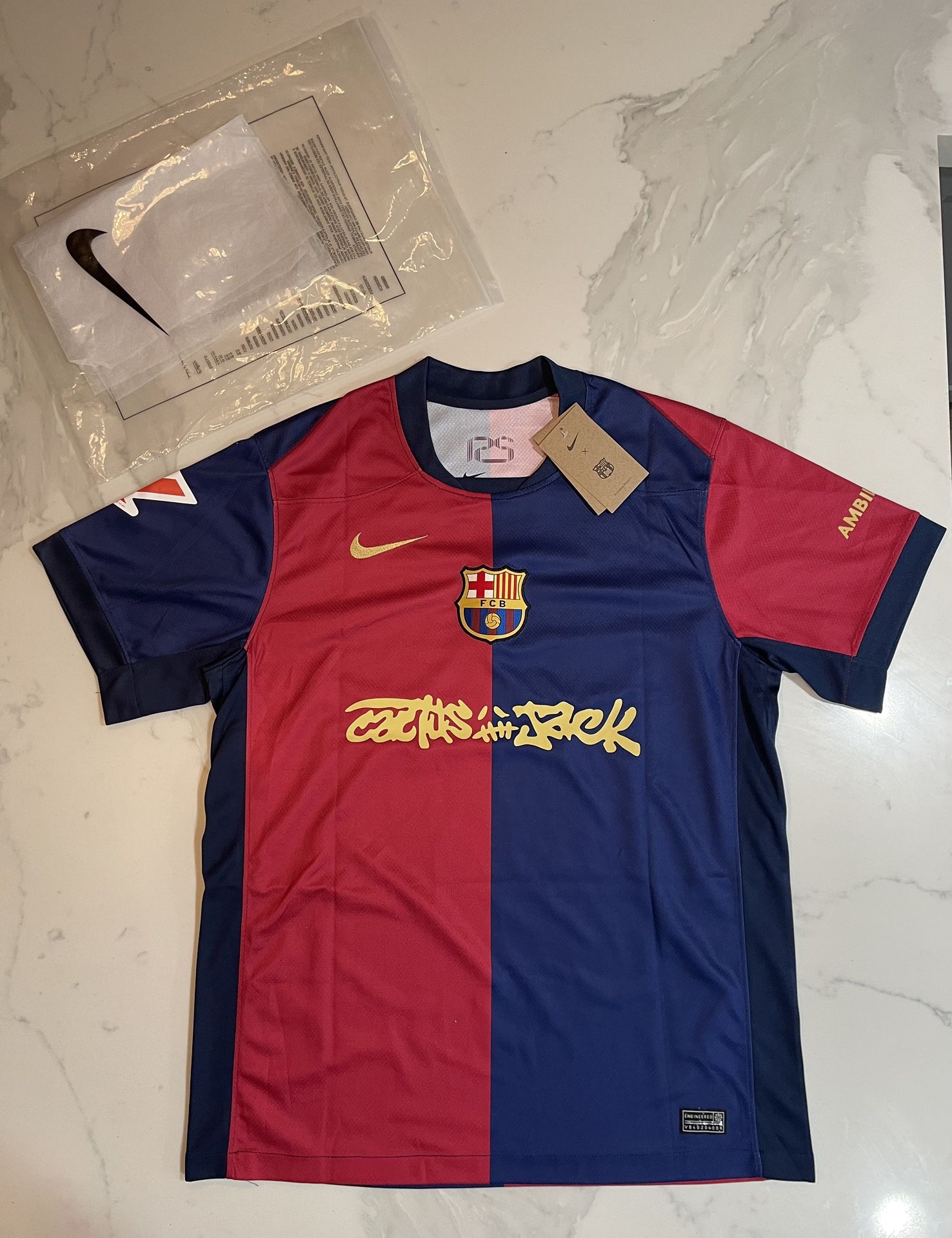 Barcelona X Travis Scott Jersey