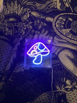 Neon Mushroom Decorative Light