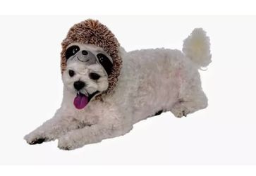 Rubie's Pet Shop Boutique Halloween Hats for Dogs - Sloth Size S/M