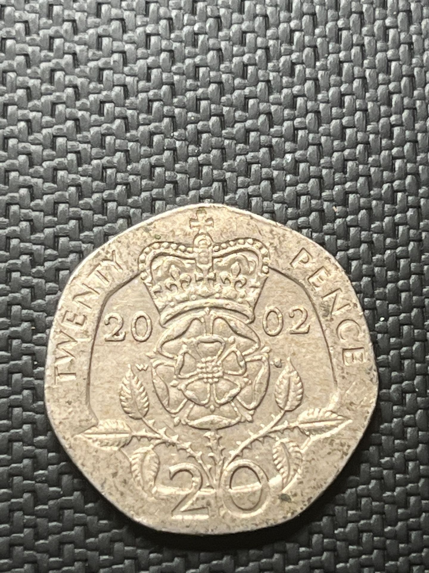 2002 Twenty Pence Coin 