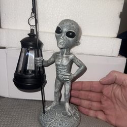 Alien Statue With Light