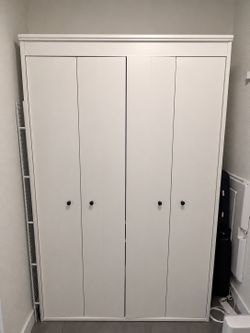 Idanas White Wardrobe