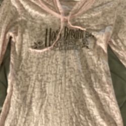 Woman’s pig see through hoodie, long sleeve, Key West shirt