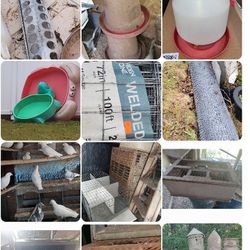 used feed and water dishes