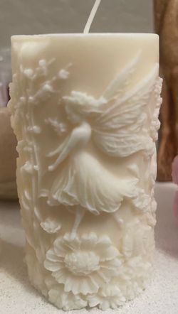 Pillar fairy candle