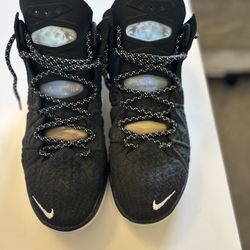 Nike LeBron 18 Black University Red