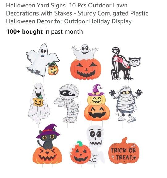 Halloween Yard Decorations