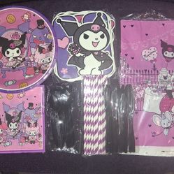 Kuromi Party Supplies 