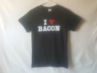 I ♡ bacon boys short sleeve shirt