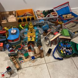 Thomas And Friends Lot With Tracks And Trains