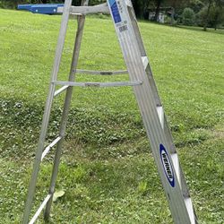 6’ Foot Werner Step Ladder 10’ Foot Reach.