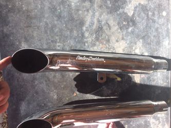 Harley Davidson exhaust pipes