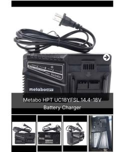 Metabo HPT UC18YFSL 14.4-18V Battery Charger
