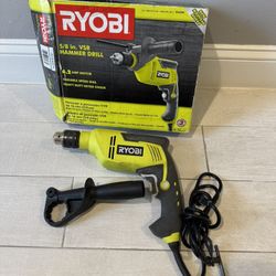 Ryobi 5/8” VSR Hammer Drill 
