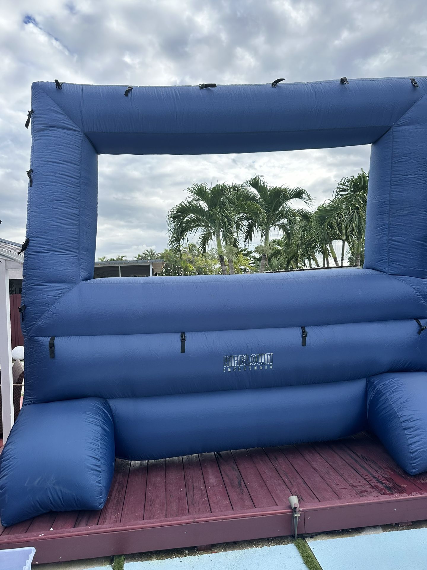 Inflatable Portable Projector Movie Screen Pantalla Para Películas 