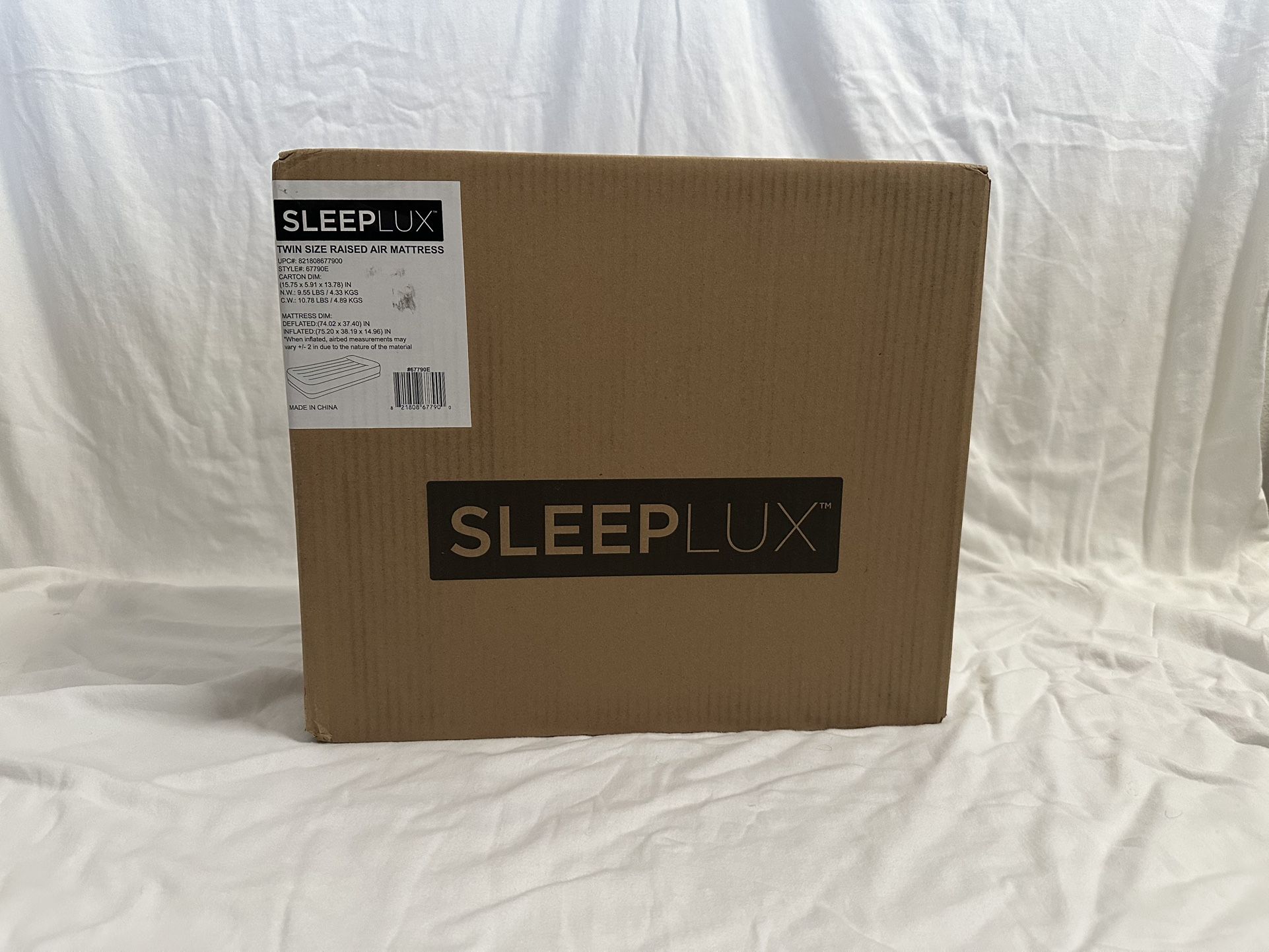 Inflatable air mattress