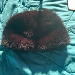 Trendy Black Faux Fur Hat