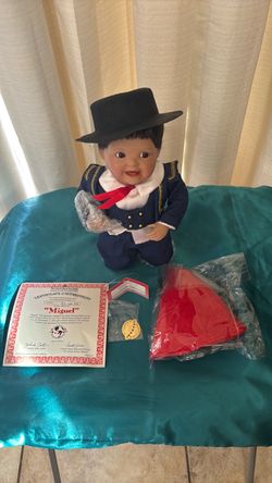 Ashton-Drake "Miguel" Porcelain Doll by Yolanda Bello