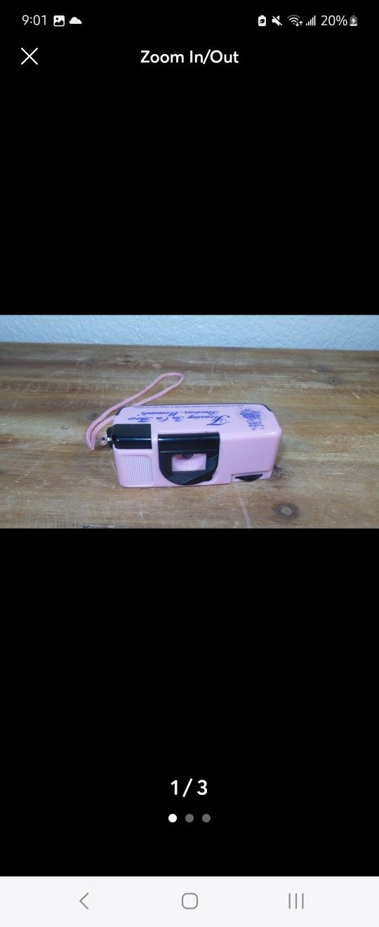 Vintage Precious Moments Mini Camera