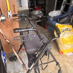 Medline Walker With Seat