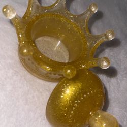 Gold Crown Ashtray 👑
