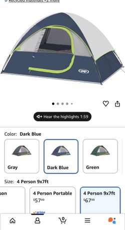 4 Person Tent
