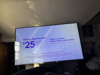 86in LG Smart tv With Wall Mount